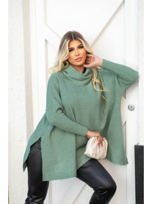 PONCHO MOUSSE PADIE